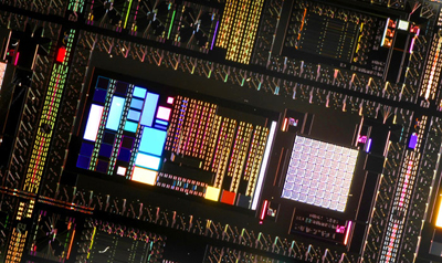 Photograph of a D-Wave quantum computer